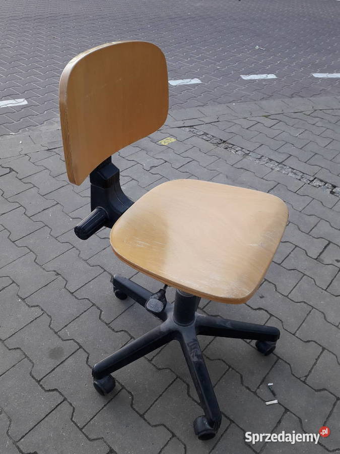 Krzesło ze sklejki vintage solidne wygodne Warszawa