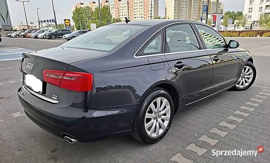 AUDI A6 Ultra Stronic 190 koni Mega Wyposażenie Rok produkcji 2014 A6 Elbląg