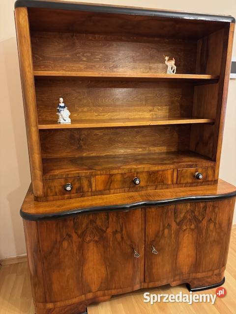 Biblioteczka antyk mebel z lat 50tych z czasów Częstochowa