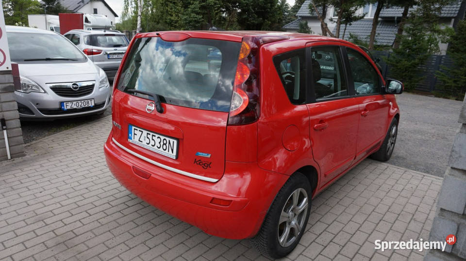 Nissan Note zarejestrowany ubezpieczony lubuskie Zielona Góra sprzedam