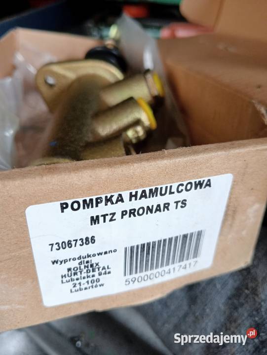 Pompka hamulcowa MTZ Pronar TS świętokrzyskie Zagórzyce