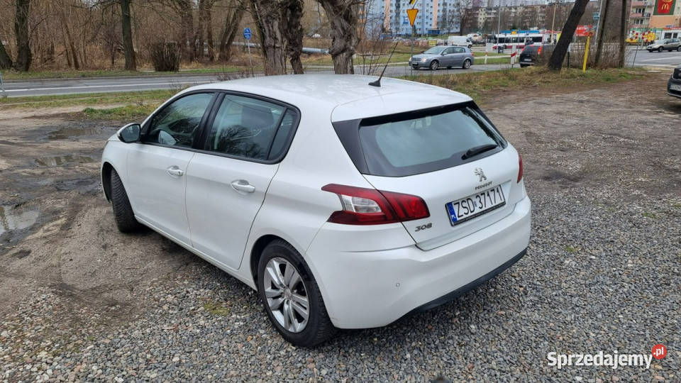 Peugeot 308 Salon 16 125 Biała Perła Alu benzyna Szczecin