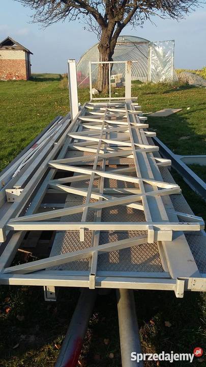 Schody metalowe kładka mostek podest dwubiegowe Zamość