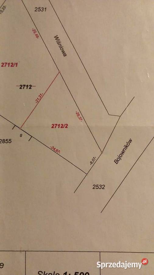 Sprzedam działkę w SochaczewieBoryszew rolna mazowieckie