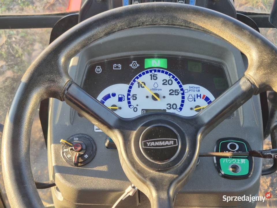 Traktorek traktor YANMAR CT122D 22 Klimatyzacja Wspomaganie kierownicy Yanmar Małuszyn sprzedam
