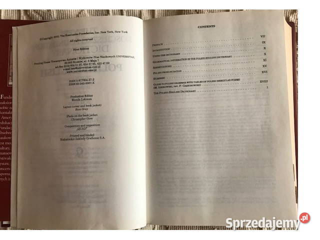 Zestaw słowników Fundacji Kościuszki Zbąszynek