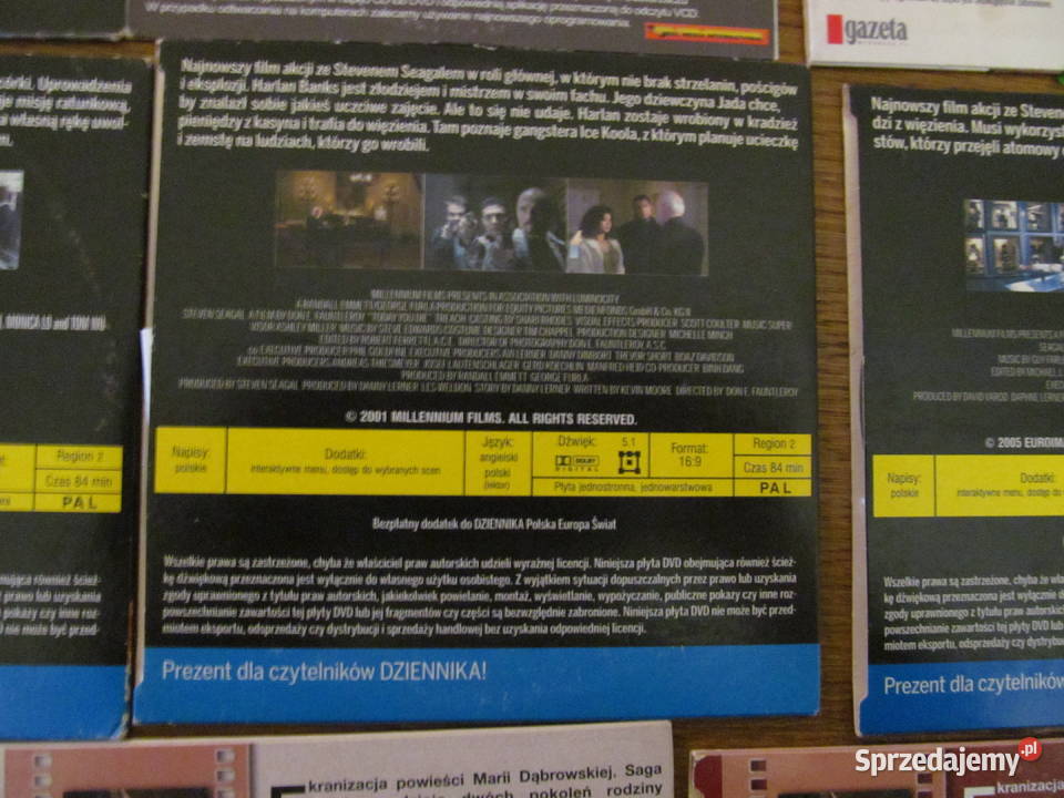 Płyty DVD z filmami zestaw 11 Lublin