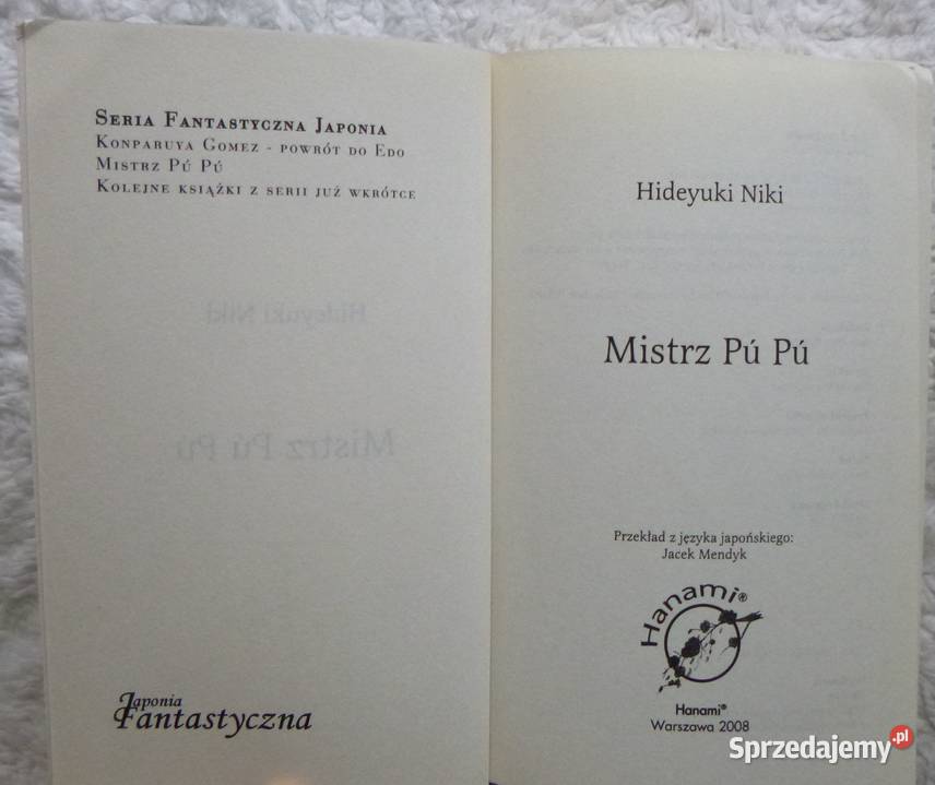 Mistrz Pu Pu Hideyuki Niki Warszawa