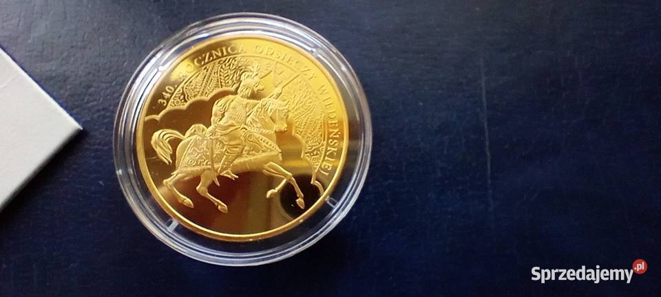 Stare monety Medal Jan III Sobieski Polska 8 podkarpackie Lesko