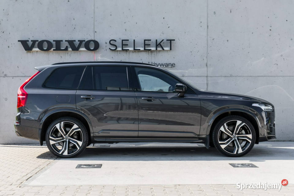 Volvo XC 90 XC90 T8 AWD PlugIn Hybrid Ultimate asystent pasa ruchu Volvo Łódź sprzedam