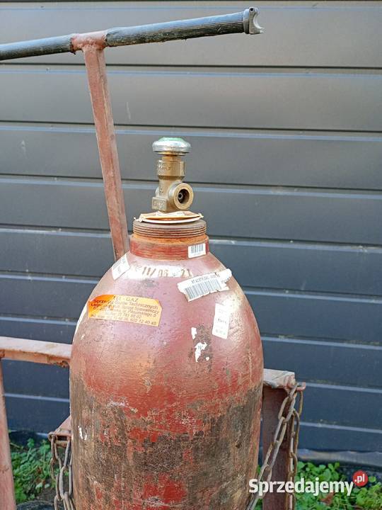 Acetylen butla 40L z wózkiem