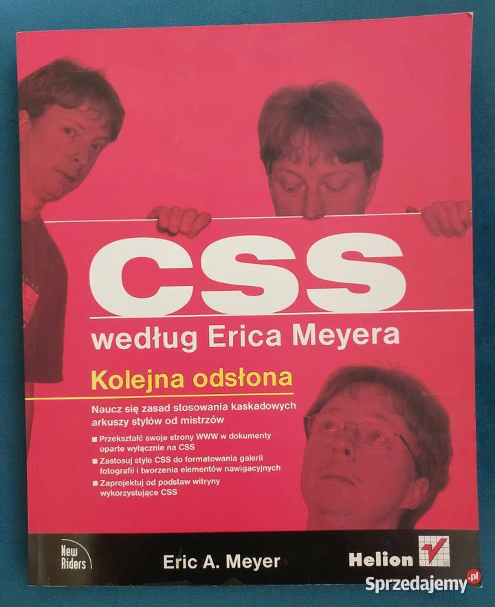 CSS według Erica Meyera Kolejna odsłona Eric A Książki naukowe i popularnonaukowe Wrocław sprzedam