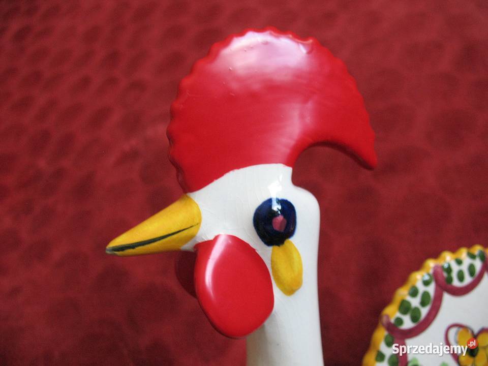 Kogut Portugalia porcelana 21 x 16 x 11 wielokolorowy mazowieckie Siedlce sprzedam