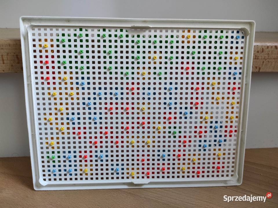 Zabawka mozaika pinezki grzybki Płock