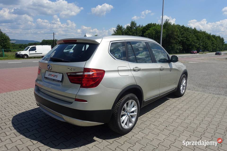 BMW X3 20d 184 xDrive 4x4 Automat Niski przebieg światła przeciwmgielne Buczkowice