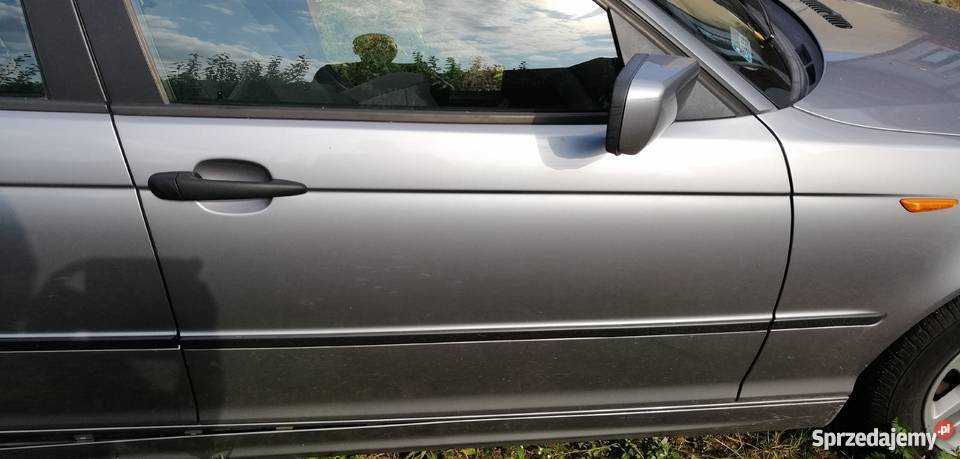 Bmw e46 lusterko prawe Europa Silbergrau łódzkie