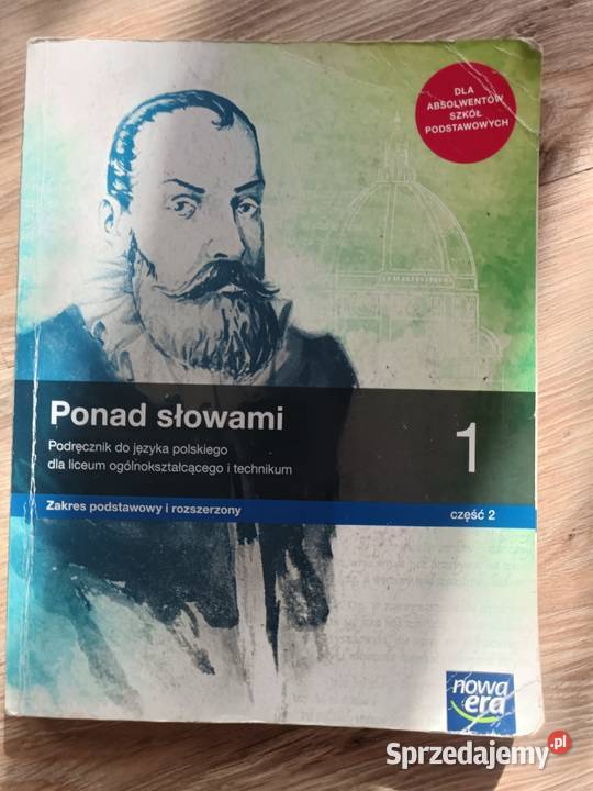 Ponad słowami 1 cz 2 tradycyjny podręcznik Podręczniki Międzyrzec Podlaski