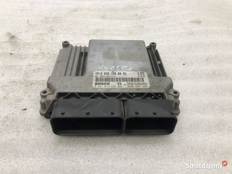 STEROWNIK SILNIKA MERCEDES W211 A6461500491 osobowe