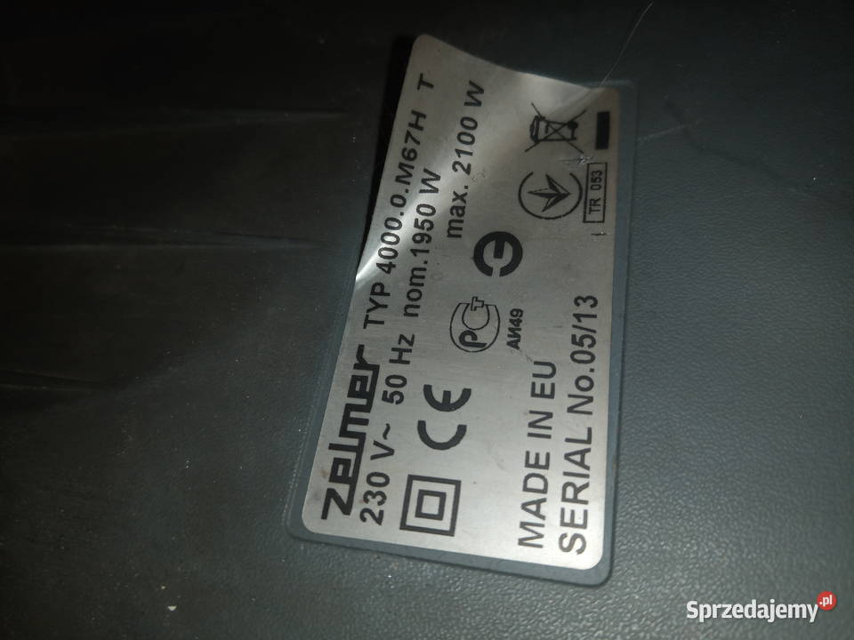 odkurzacz Zelmer Jupiter 2100 W Wrocław sprzedam