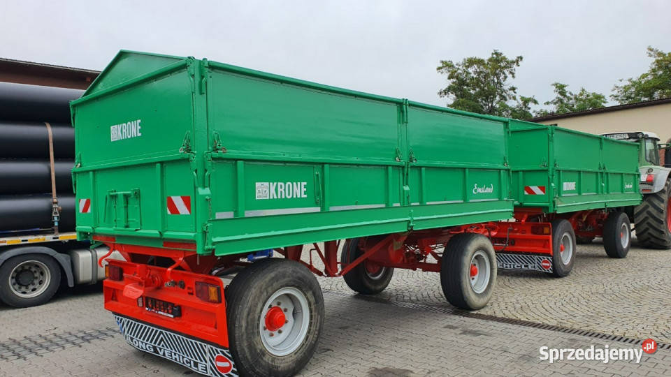 rolnicze Krone KRONE DK225 16 Przyczepa Krone Rok produkcji 1989 opolskie Głogówek