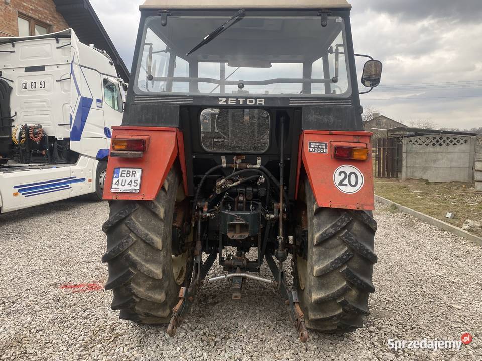 Zetor 7745 oryginał 1993 turtuzwom opony łódzkie Rogów