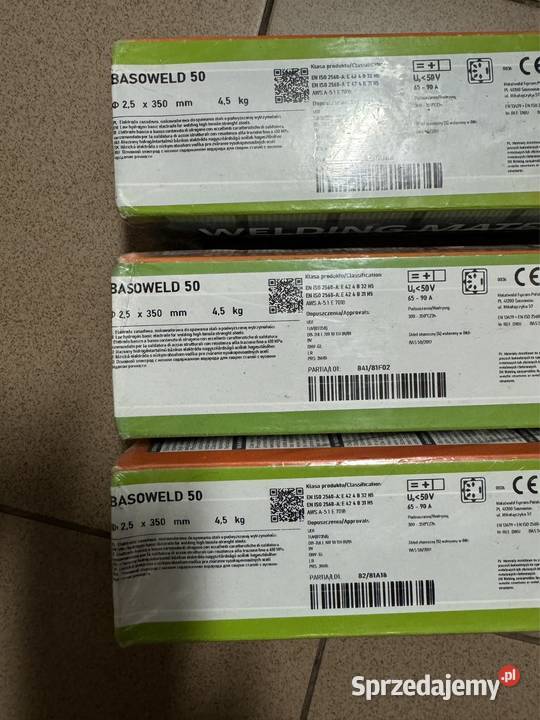 Elektrody spawalnicze Wolibórz sprzedam