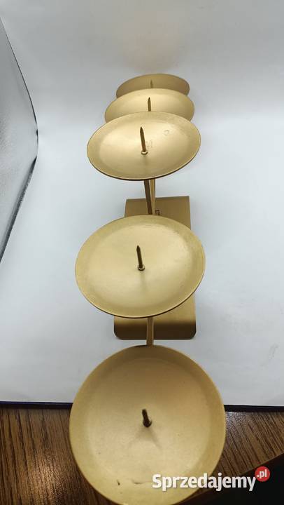 Rzeźba metaloplastyka świecznik pięcioramienny Pozostałe Pozostałe Zamość