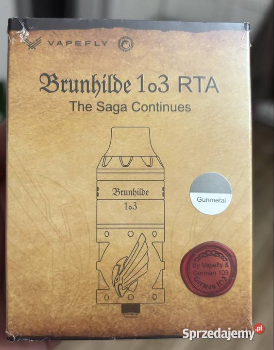 atomizer Vapefly Brunhilde 1o3 RTA the Saga Warszawa