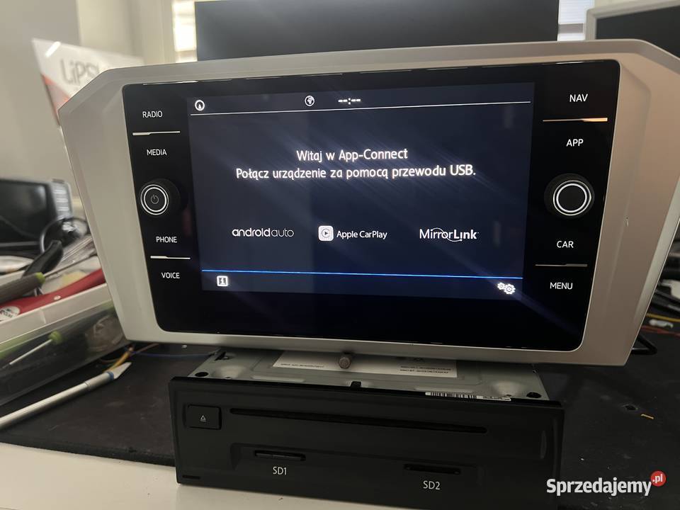 Radio Nawigacja Passat b8 CarPlay Android auto osobowe