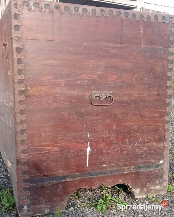Stara skrzynia retro PRL vintage stylowa do podlaskie