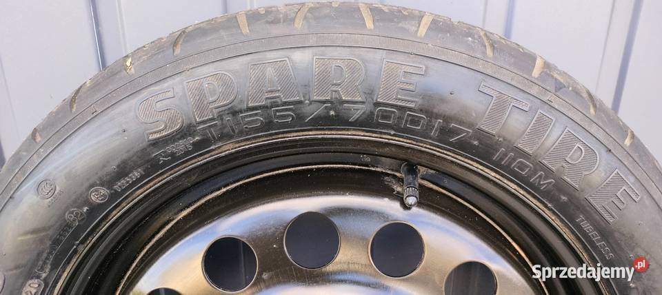 Koło Dojazdowe Dojazdówka 17 5x108 Ford Kuga Koła dojazdowe sprzedam