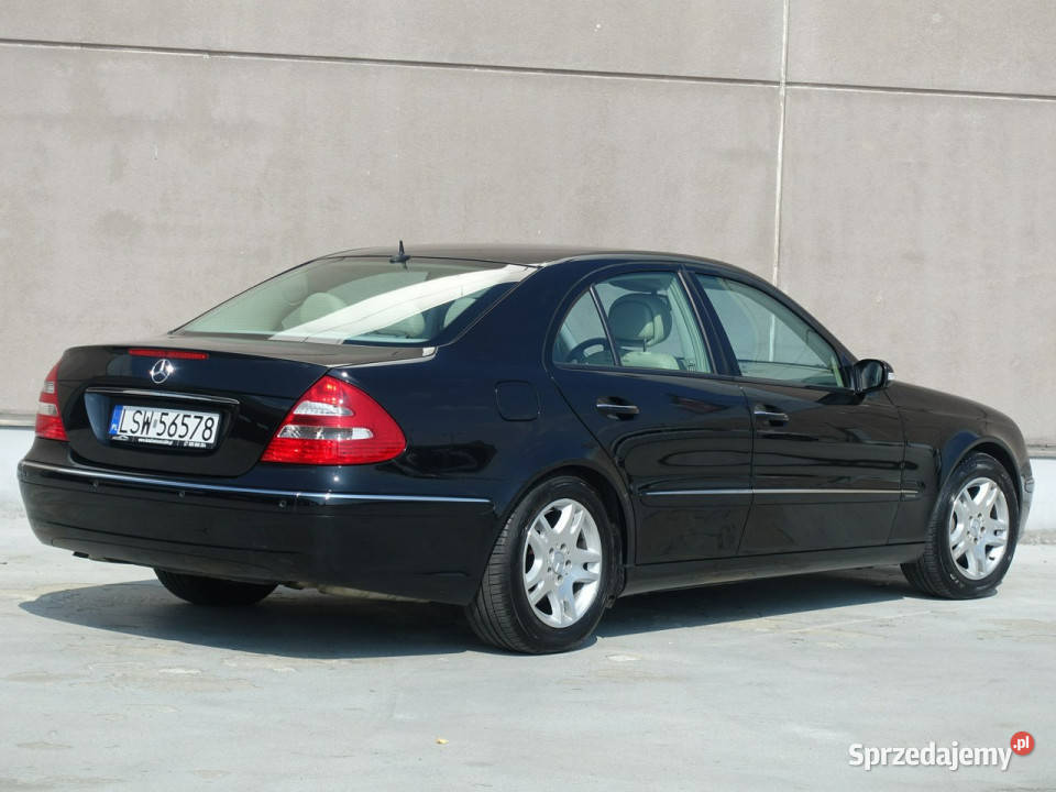 Mercedes E 350 35 V6 270Beżowe skóry I Włw światła przeciwmgielne Lublin