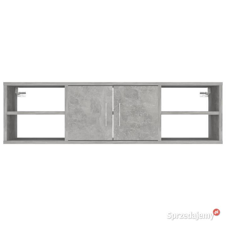 vidaXL Półka ścienna szarość betonu 102x30x29 Warszawa