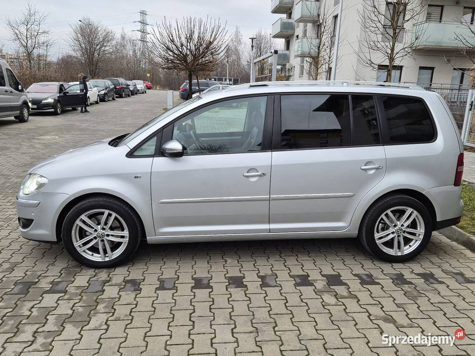VW TOURAN 20 TDI RLINE HIGHLINE NAVI RNS SKÓRA wspomaganie kierownicy
