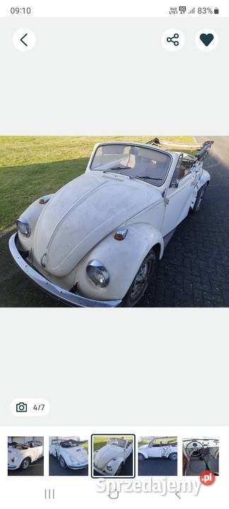 Vw Garbus Cabrio Gostynin