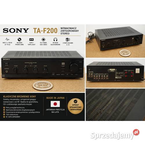 Sony TAF200 wzmacniacz zintegrowany Stereo HiFi