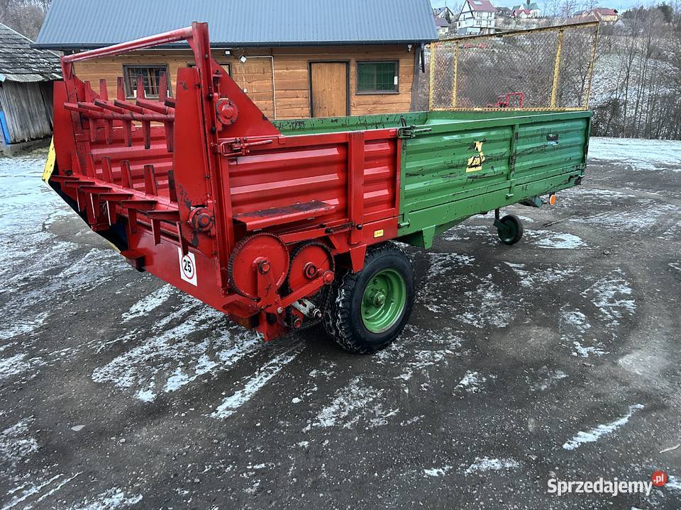 nowy rozrzutnik obornika 25t igła nieuszkodzony Nowy Sącz sprzedam