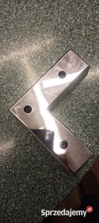 Noga kątowa chrom 160x160x45h Nawojowa sprzedam