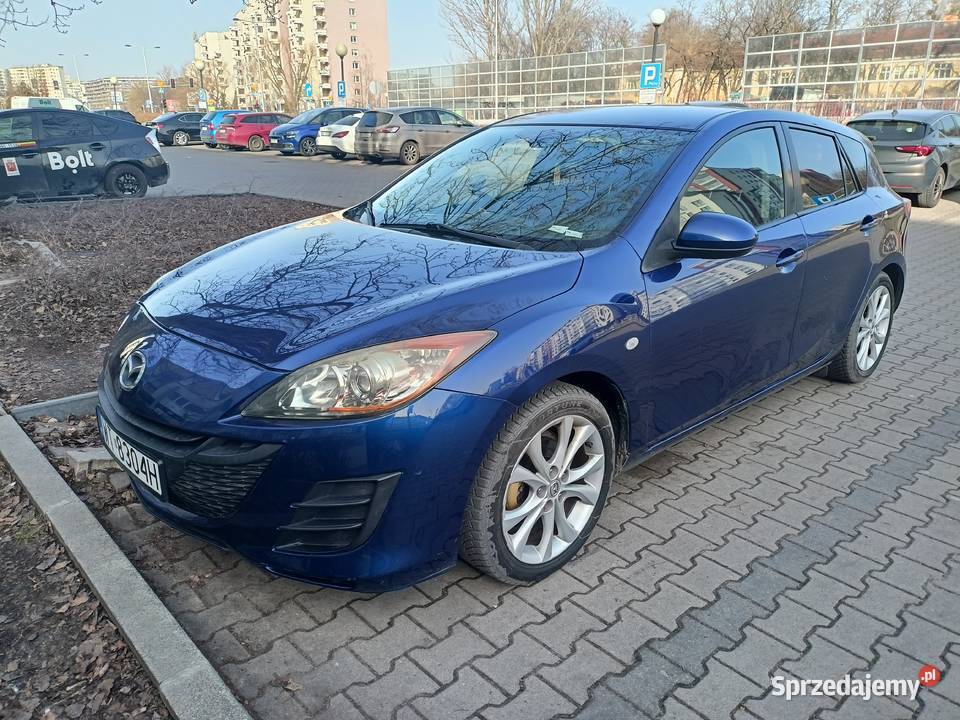 Mazda 3 BL 16 105 LPG GAZ nowe Opony i Sprzęgło Warszawa