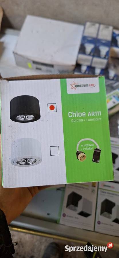 Oprawa sufitowa natynkowa CHLOE AR111 w kolorze śląskie Myszków