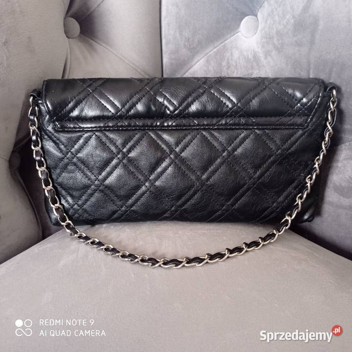 Pikowana czarna kopertówka Lubartów