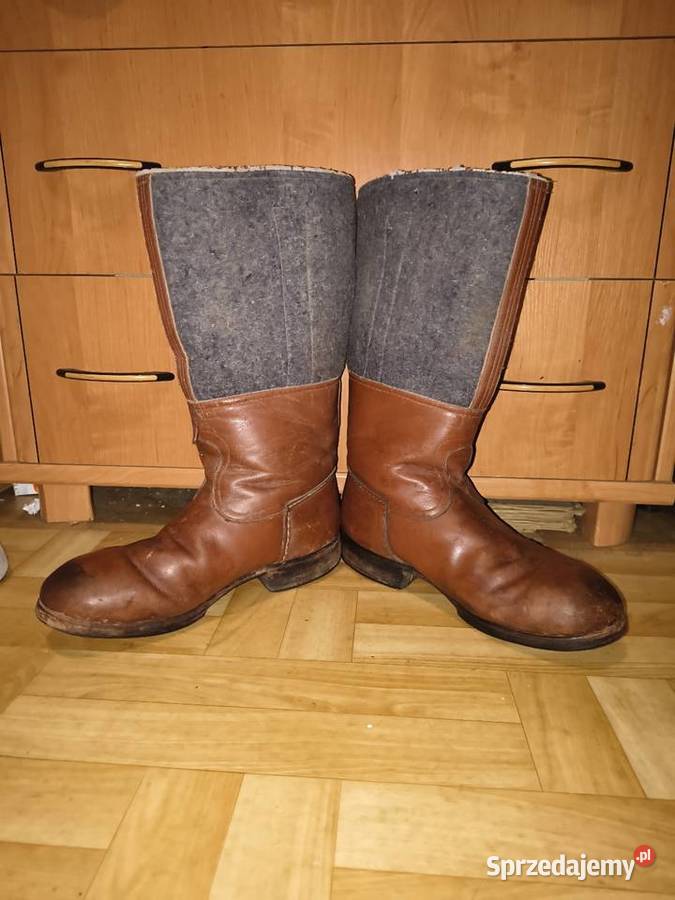 Wojskowe buty Wehrmachtu podlaskie Suwałki