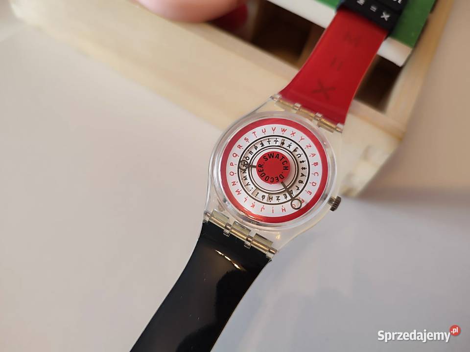 Zegarek Swatch GK720 Find The Code Rzadki Prochowice