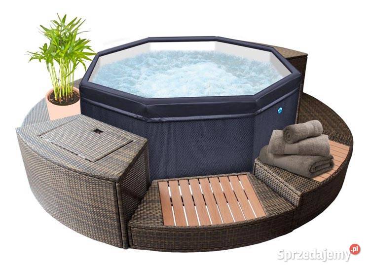 Jacuzzi ogrodowe usztywniane NetSpa Octopus z mazowieckie Warszawa sprzedam