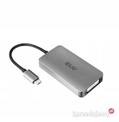 Adapter Club 3D USB-C 3.2 Gen1 - DVI-D (Dual Link), M/F, akt