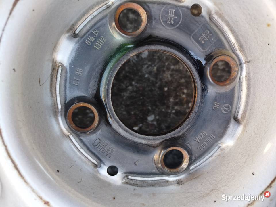 Koła stalowe VW golf 23 polo itd 4x100 z oponami Września