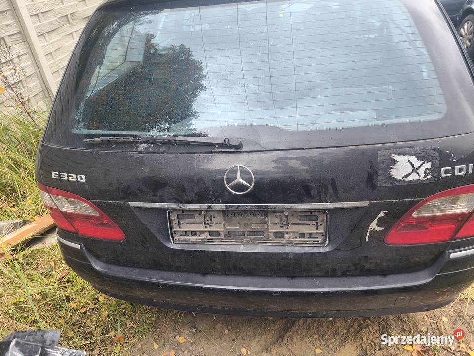 Klapa tylna tył bagażnik szyba Mercedes W211 Kamień Pomorski