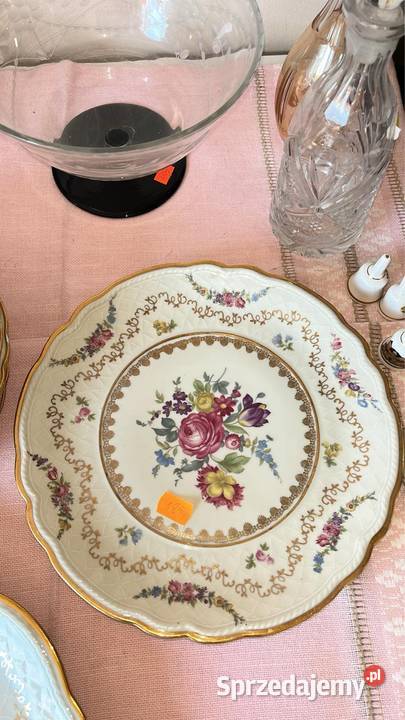 Duża patera Ecru Winterling Bavaria Germany Porcelana i szkło pomorskie Gdańsk