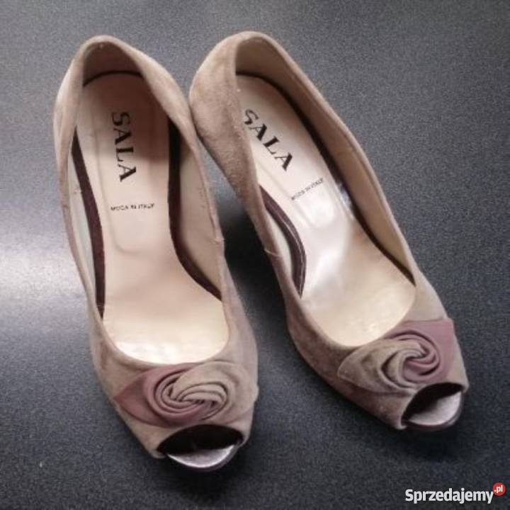 szpilki zamszowe Sala mazowieckie