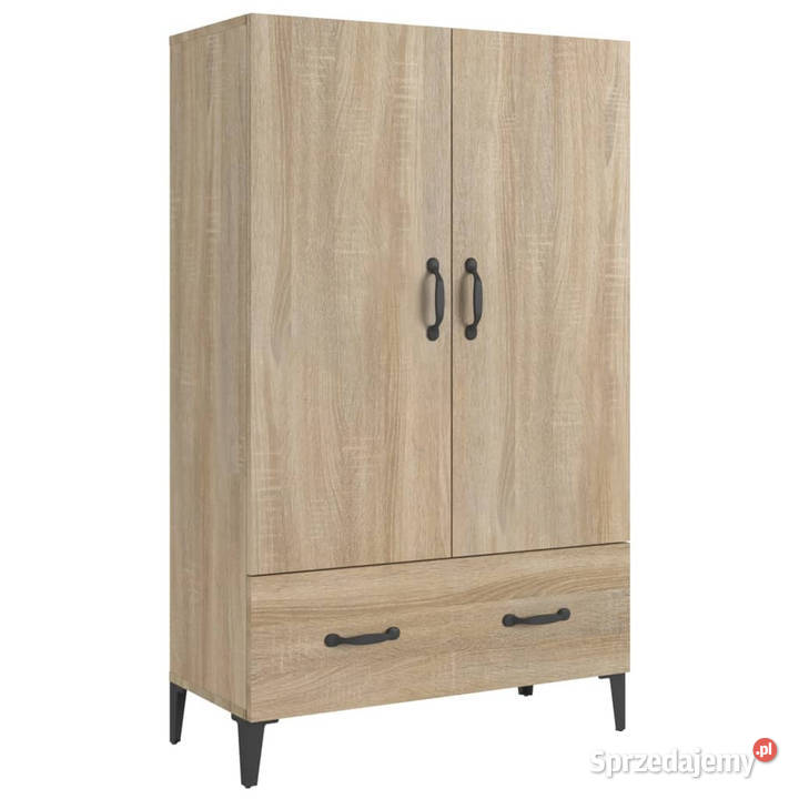 Wysoka szafka dąb sonoma 70x31x115 materiał Warszawa